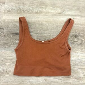 The Group Babaton Bralette Ribbed Brown Size Small - Aritizia Bralette Bra